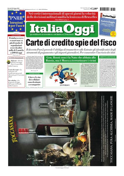 Italia oggi : quotidiano di economia finanza e politica